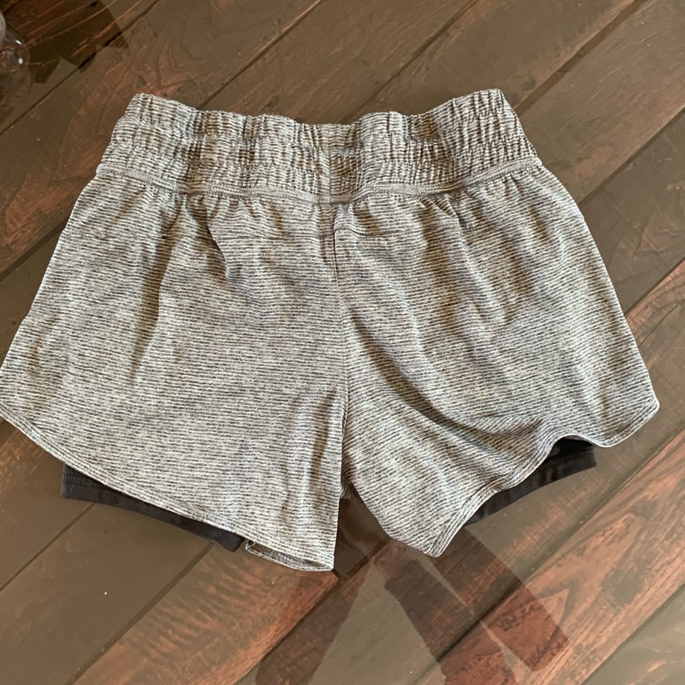 Gym Shorts with compression - Grey/ Black - Picture 4 of 4